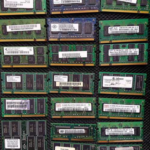 Laptop memory used, pack of 20 pieces