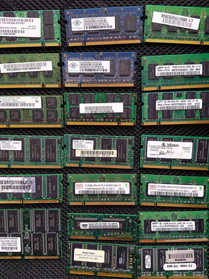 Laptop memory used, pack of 20 pieces