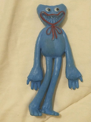 Huggy Wuggy figure used from Poppy Playtime