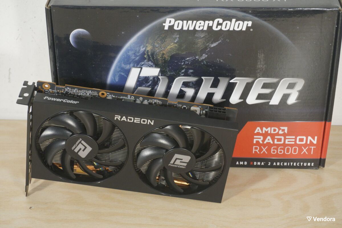 GPU RX 6600 XT 8GB Power Color Fighter… - € 164,00 - Vendora.bg