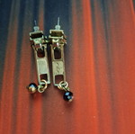 Earrings new zipper design