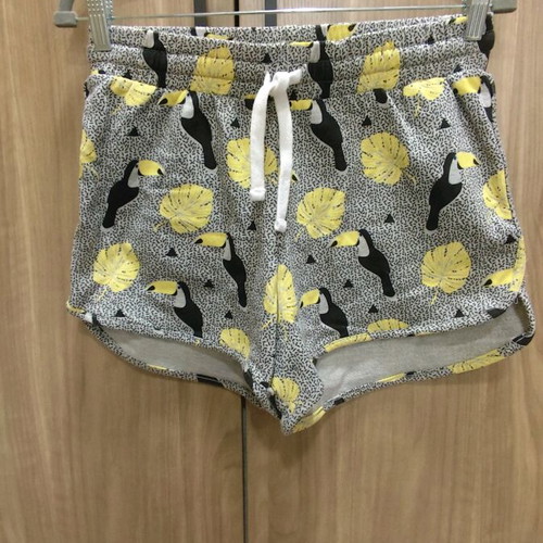 Pink Woman shorts like new, size L 40 12, gray multicolor