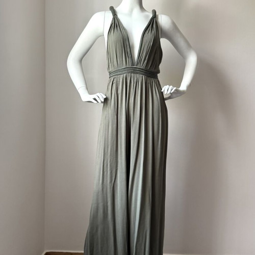 Bonsai jumpsuit olive green one size new
