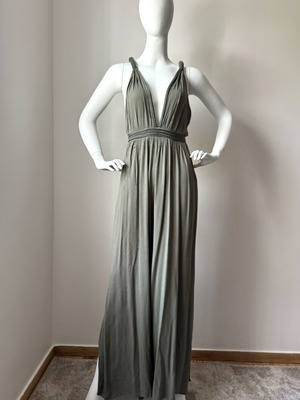 Bonsai jumpsuit olive green one size new