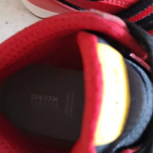 Geox Marvel boots No31 like new, red casual style