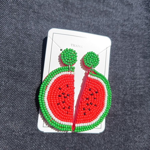 Handmade Watermelon Earrings new