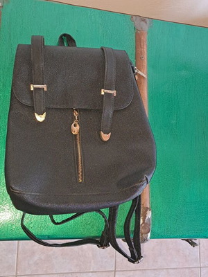 Women's backpack bag used