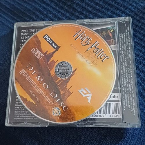 Harry Potter and the Goblet of Fire PC CD-ROM promo like new