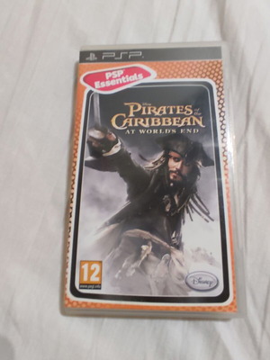 The Pirates of the Caribbean at World's End PSP game used, broken case