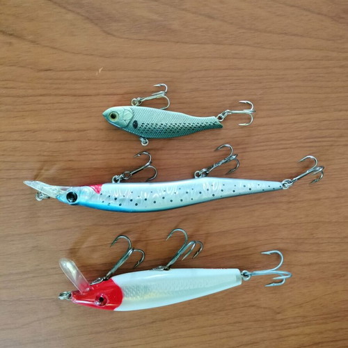 Artificial lures like new with various models MirrOlure, Lucky craft, Megabass