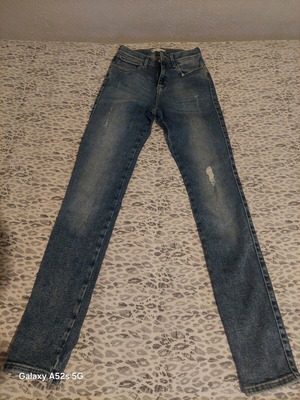 Wrangler denim jeans used, blue, size XXS