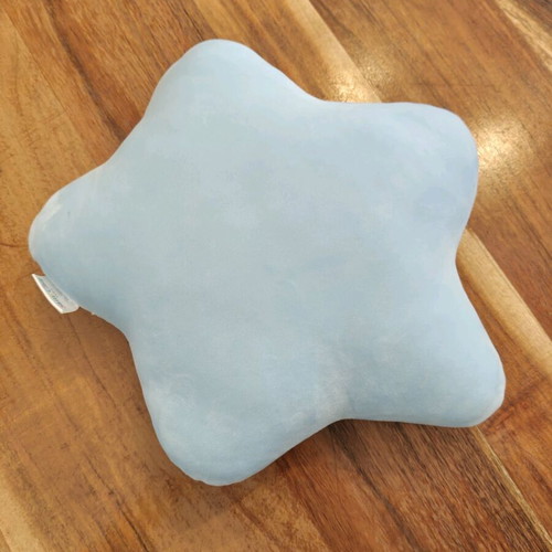 Saint Clair decorative star-shaped pillow used