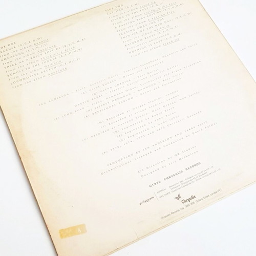 M.U. The Best Of Jethro Tull vinyl record used