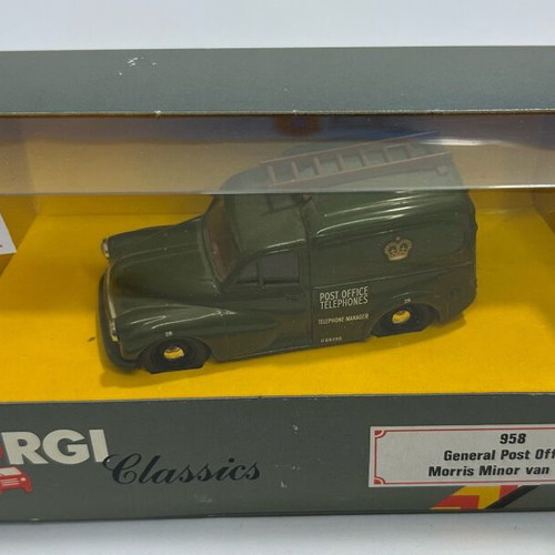 Corgi 1986 Classics 958 Morris Minor Van 1959 General Post Office new