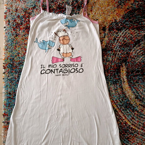 Cotton nightdress no Medium like new, white