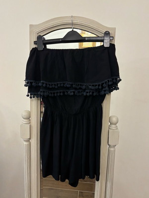 Jumpsuit strapless Regalinas σαν καινούργιο, μαύρο, μήκος 65cm