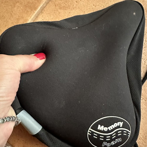 Crivit Memory Foam Bicycle Saddle Cover like new