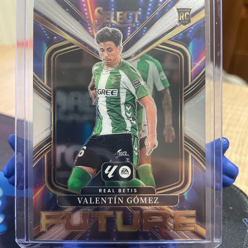 Panini Select 2025-26 La Liga Betis Valentin Gomez RC Future card like new