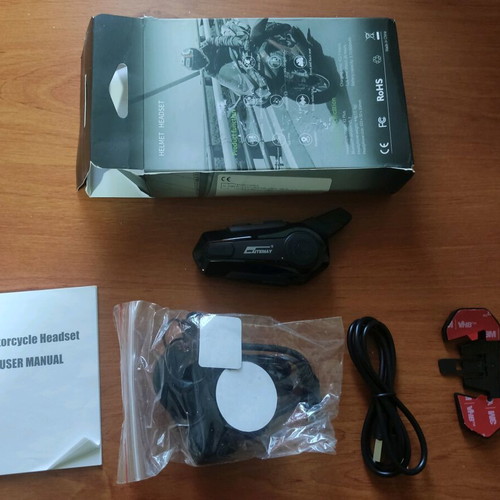 Bluetooth ακουστικό κράνους μοτοσυκλέτας X1 PLUS καινούργιο για 2 αναβάτες 1000M