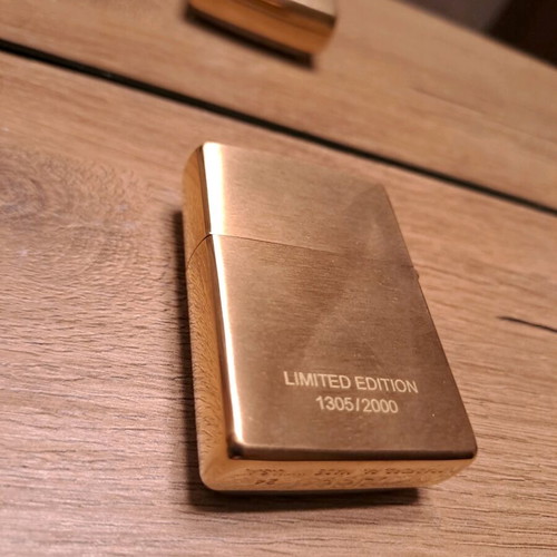 Zippo Viking Limited Edition lighter new, collectible brass design