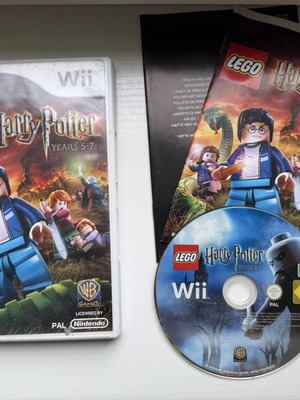 Lego Harry Potter Years 5-7 Wii game used with manual