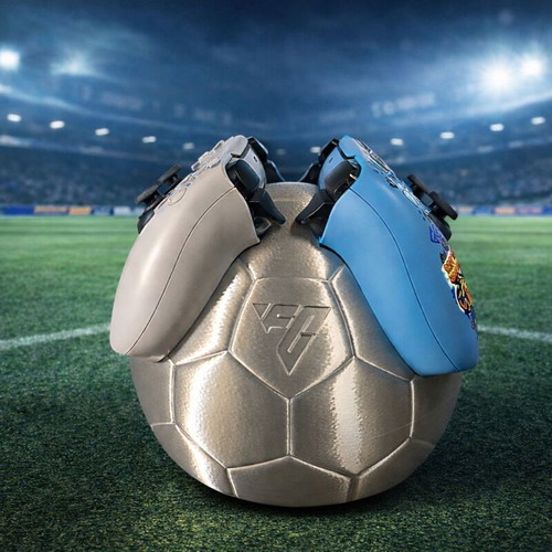 EA FC Ball Stand for 2 PS5 Controllers new, 3D printed