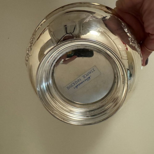 Silver-plated decorative bowl Stavros Nisiotis used