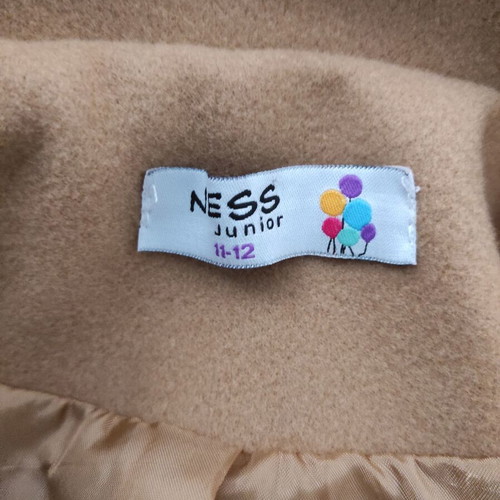 Ness children's coat for 11-12 years old, like new, brown