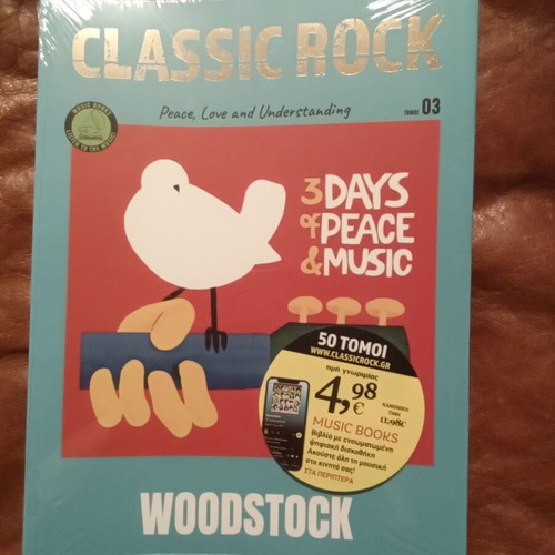 Classic Rock No 3 Woodstock book new in shrink wrap