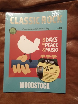 Classic Rock No 3 Woodstock book new in shrink wrap