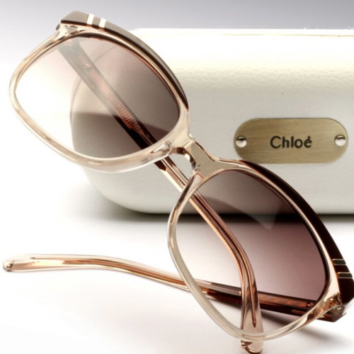 Chloe sunglasses CL2201 like new, beige and brown