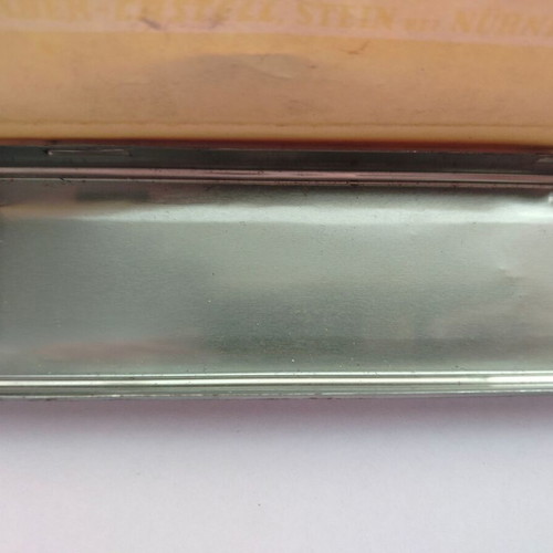 Old tin pencil box A.W. FABER-CASTELL used, empty