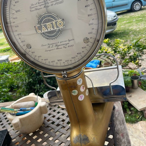 Vintage Lario scale used, Italian, up to 6 tons