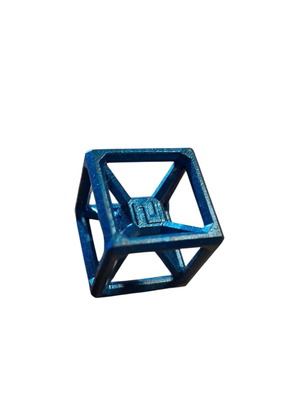 Hexagonal resin dice for board games like new by Blue Ram Studios