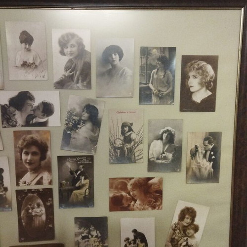 Framed greeting cards 1920-1930 like new