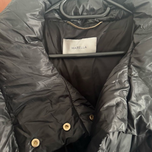 Puffer jacket Marella like new, black, size S