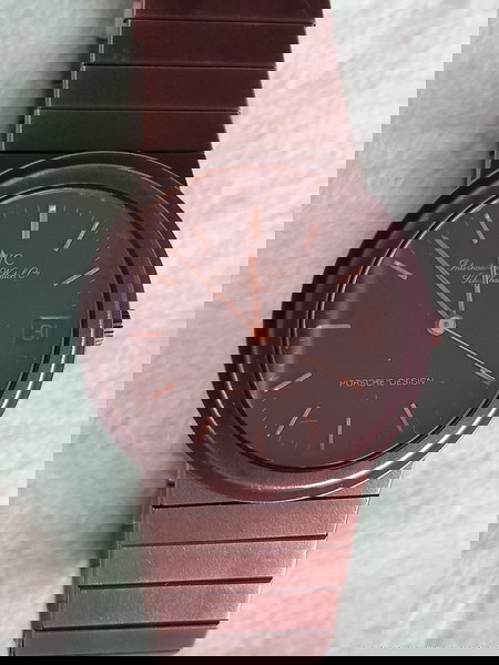 Ρολόι "Porsche Design Titanium" Swiss Made, Original, Ανδρικό, Συλλεκτικό!