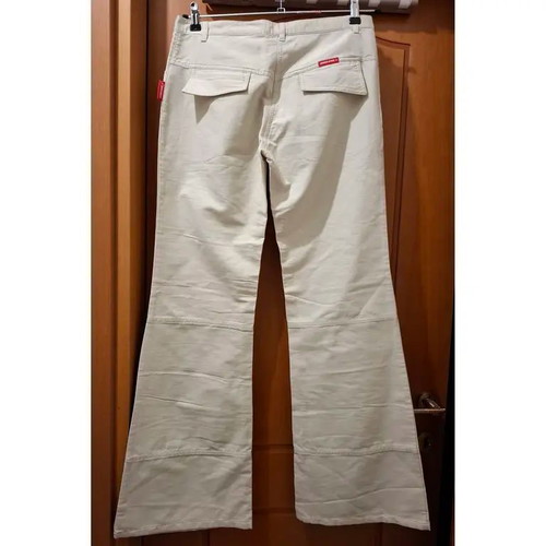 Vintage Maui Girl Bootcut Trouser Ecru Size M New