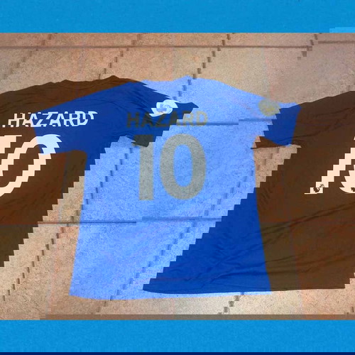 Αθλητική φανέλα Chelsea Hazard 2017 Nike DRY-FIT μέγεθος L μεταχειρισμένη