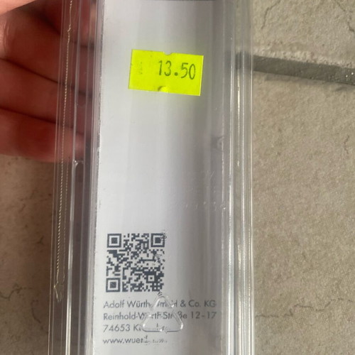 Wurth rear window wiper blade 330mm new