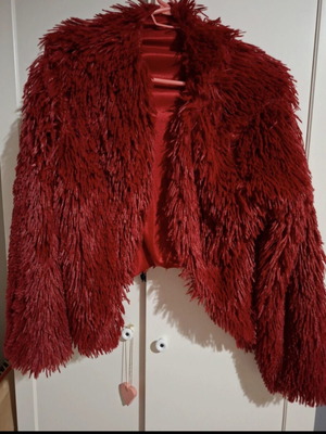 Women's outerwear new, red, size M