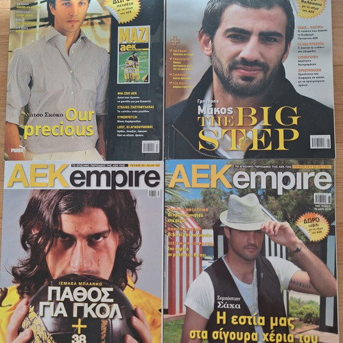 AEK Empire magazines pack n.51-60 like new