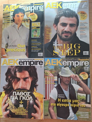 AEK Empire magazines pack n.51-60 like new