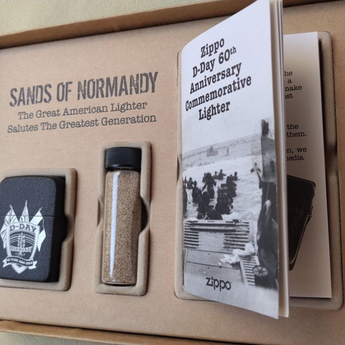 Zippo D-Day 60th Anniversary Collectible Set like new