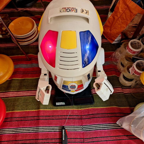 Vintage Emiglio RC Robot Toy 1990's Vision Giochi Preziosi fully functional