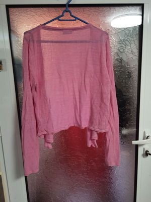 Pink cardigan Street One like new, size S