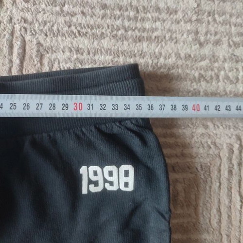 Athletic shorts like new, size 12Y - 152cm, black cotton