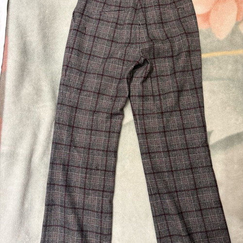 ZINI Boutique plaid pants used, size 42, with wool