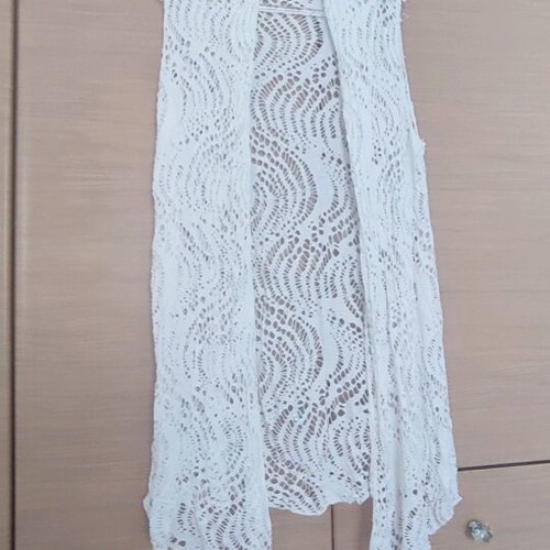 Knitted summer cardigan