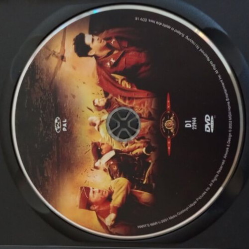 Hart's War DVD used with Greek subtitles